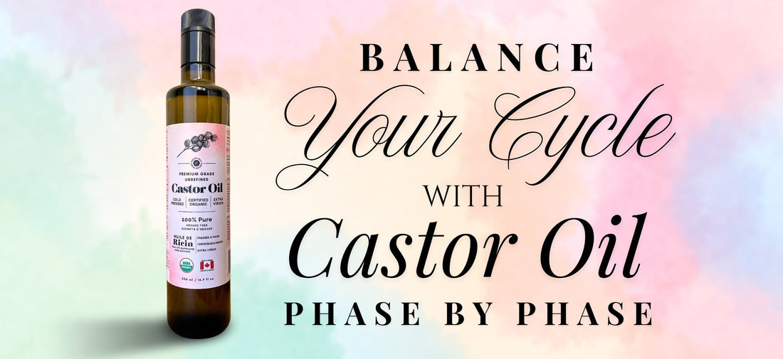 castor oil follicular phase, Castor Oil For Hormones, castor oil for menstrual cycle, castor oil luteal phase, castor oil menstrual phase, castor oil ovulation, Castor Oil Packs, natural menstrual support