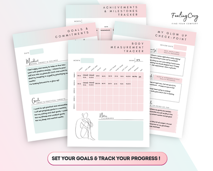 The Glow up Planner (Ombre)