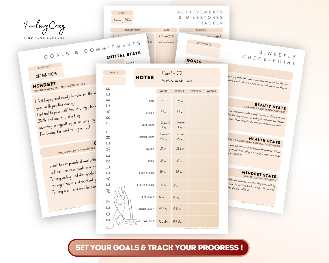 The Glow up Planner (Beige)