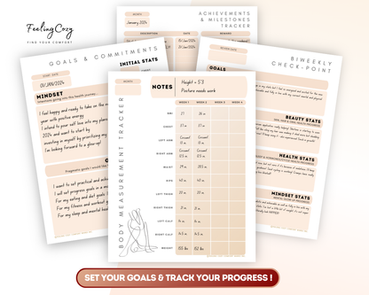 The Glow up Planner (Beige)