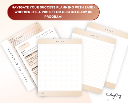 The Glow up Planner (Beige)