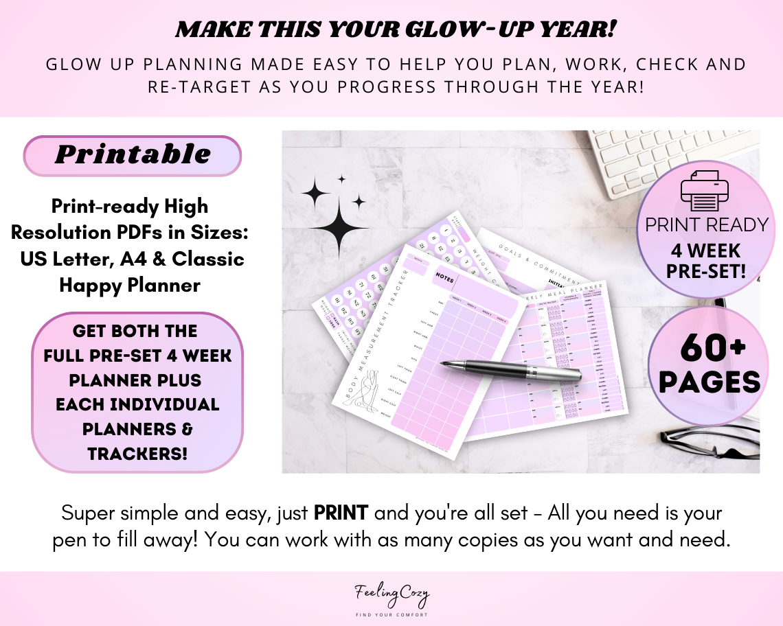 The Glow up Planner (Purple Dream)