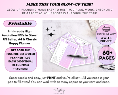 The Glow up Planner (Purple Dream)