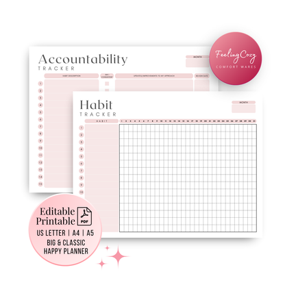 Habit Tracker & Accountability Log