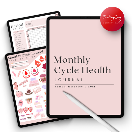 Digital Monthly Cycle Journal (Pink)