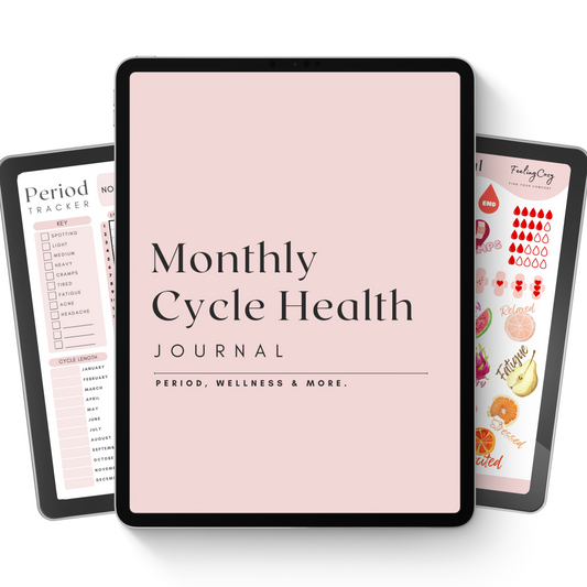 Digital Monthly Cycle Journal (Pink)