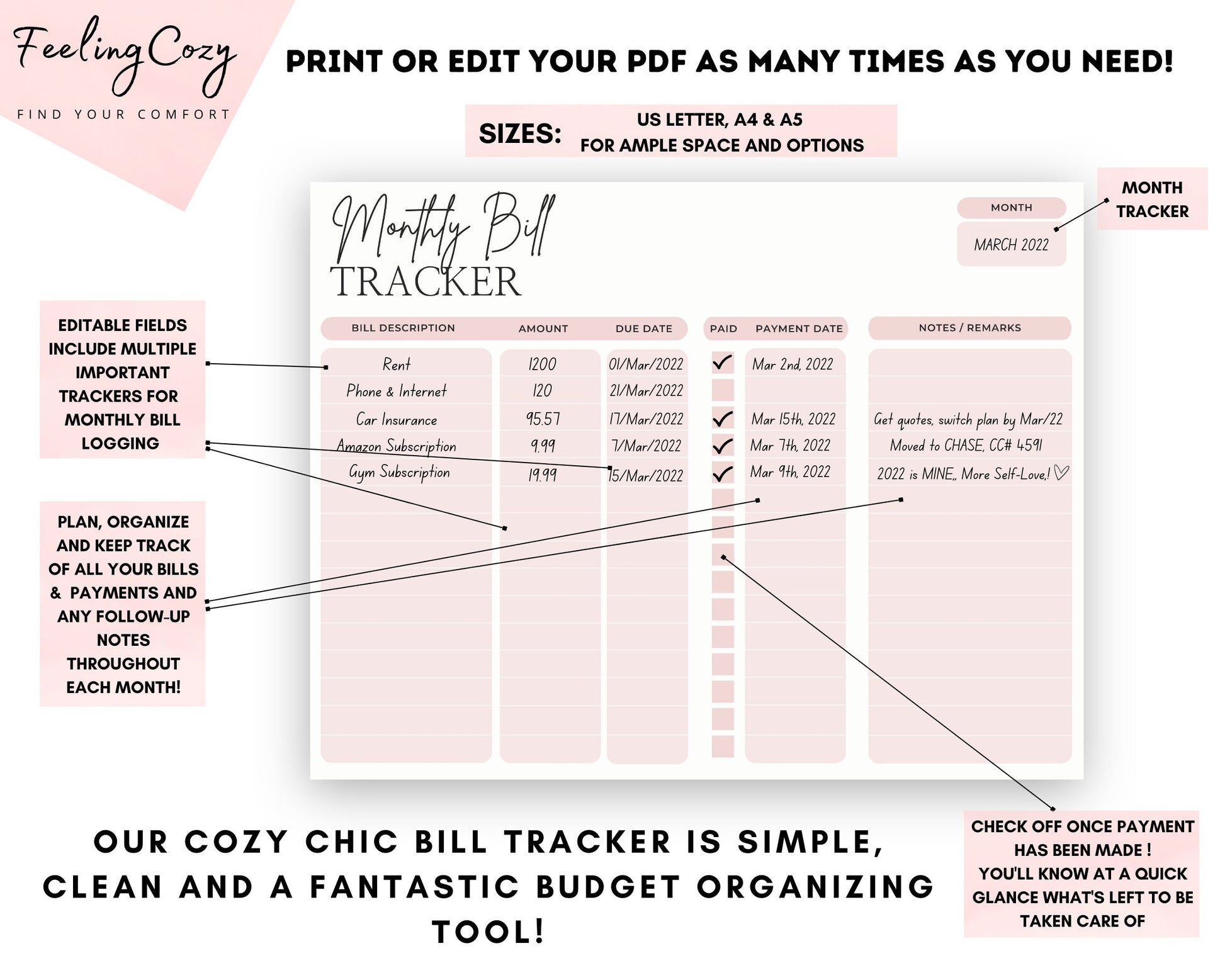 Bill Tracker Bundle, Bill Planner, Bill Organizer, Monthly Bill Planne – Feeling Cozy Comfort Wares bill-tracker-bundle-bill-planner-bill-organizer-monthly-bill-planne-feeling-cozy-comfort-wares