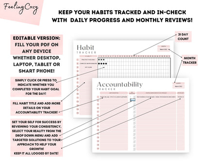 Habit Tracker & Accountability Log