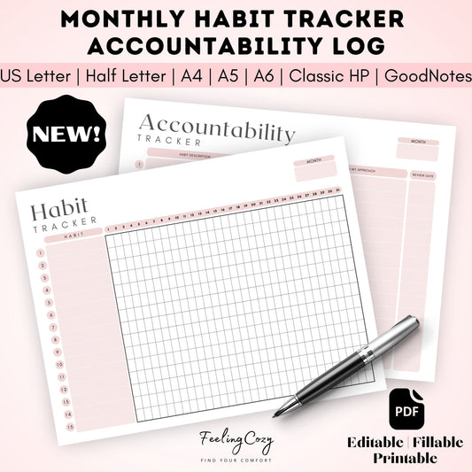 Habit Tracker & Accountability Log