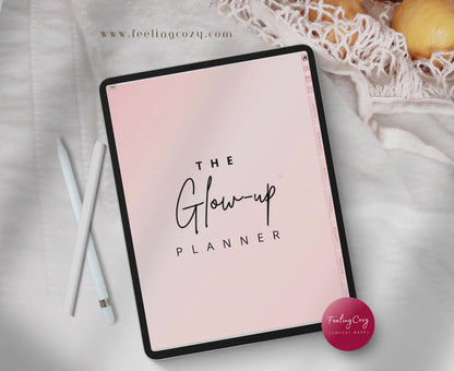 Digital Fitness Planner (Pink) | Portrait Edition | iPad, Samsung Tablet - Notability / Goodnotes Planner