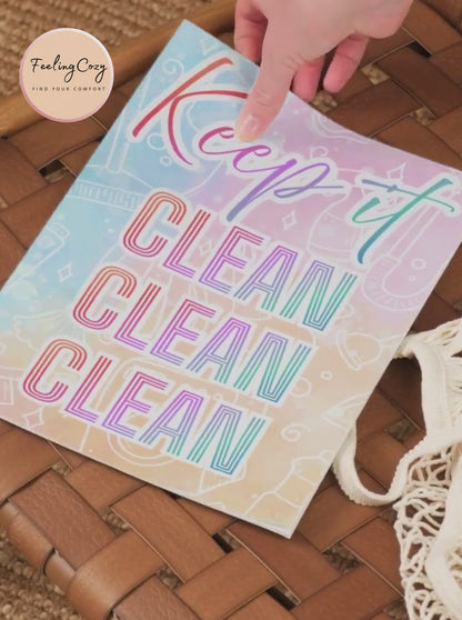 ADHD Cleaning Planner Bundle: Cleaning Checklist | Family Chore Chart | Declutter | Deep-Cleaning Schedule